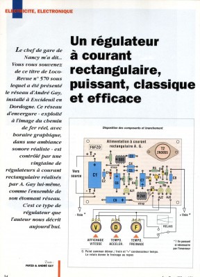 P-Variateur de vitesse 12V PMW -  LocoRevue n° 592 Mai 96 - 01.jpg