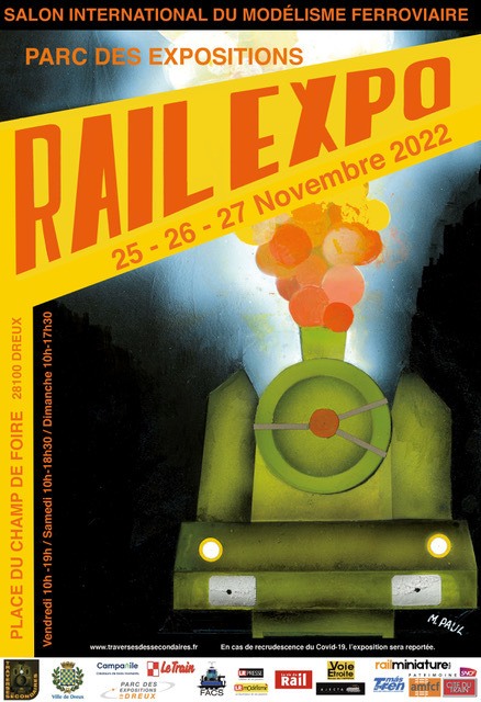 Affiche Railexpo 2022