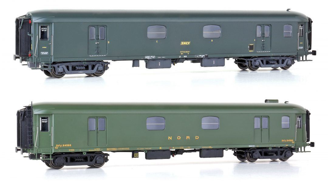 Le fourgon Nord pour trains rapides de LS Models
