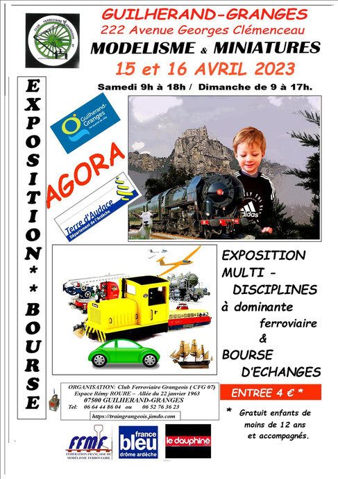 Affiche Expo CFG avril 2023
