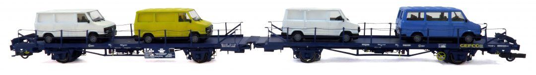 Construire des wagons Laadrs en plastique (1ère partie)